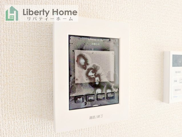 水戸市千波町4期　新築戸建　2号棟のセキュリティ