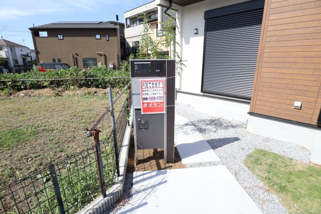 仲介手数料無料　桶川市上日出谷南3丁目　新築　全２棟の庭