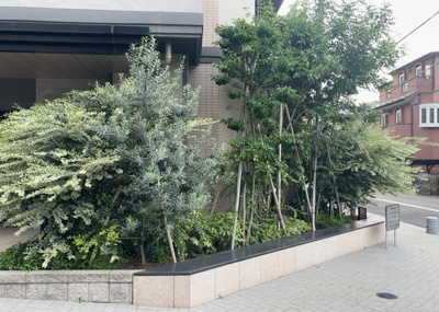 【庭】 | ソルティア橋本 | 物件によっては、入居者が個人的に使用できる専用庭がついているものもあります。また、住宅の中にある土間の部分を庭と呼ぶこともあります。庭の用途は住む人によって変わり、それによってデザインもさまざまです。