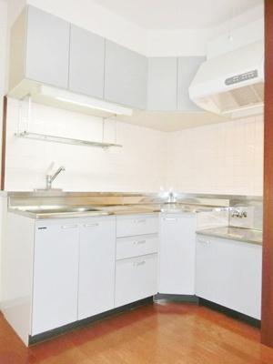 【キッチン】 | ビューテラス王禅寺 | 使い勝手の良いL字型キッチンです☆ガスコンロ設置可能なので、ご自身でお好きなガスコンロをご用意いただけます！