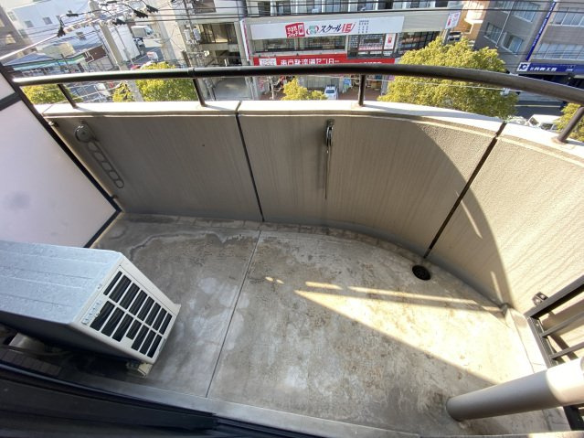 フルール観音のバルコニー