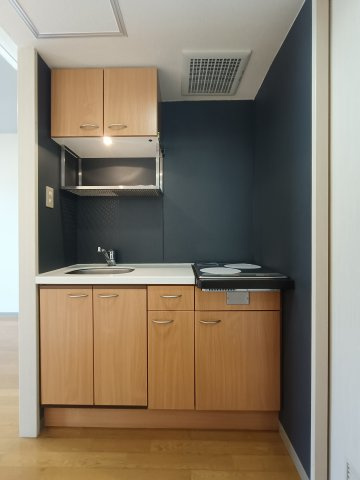 めんしん池之端のキッチン