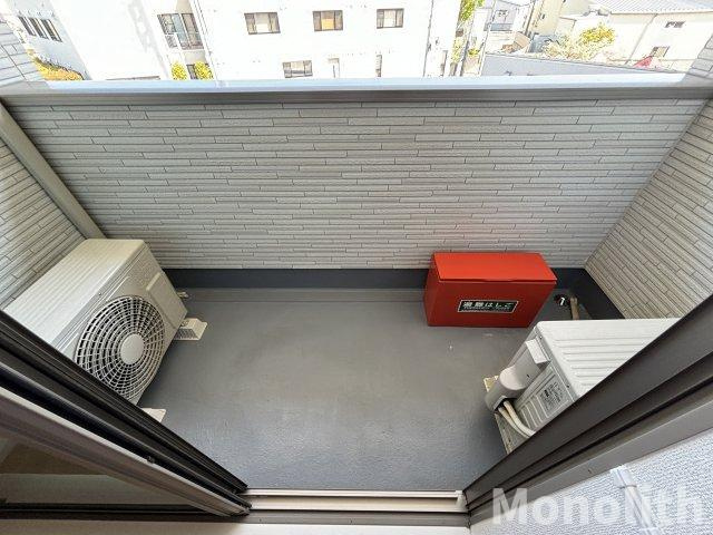 シャルールメゾンのバルコニー