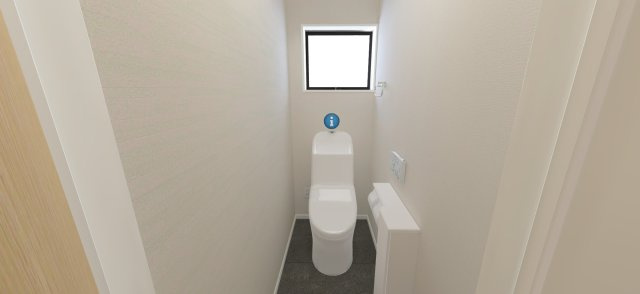 板橋区三園1丁目　土地37坪×新築戸建　限定1棟の完成予想図|トイレ　完成予想図