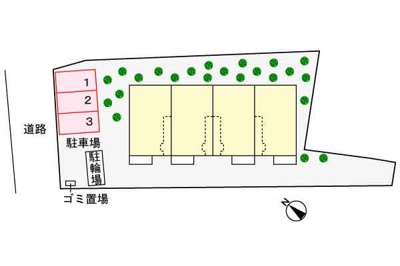【駐車場】 | サンパティーク2(サンパティークツー)