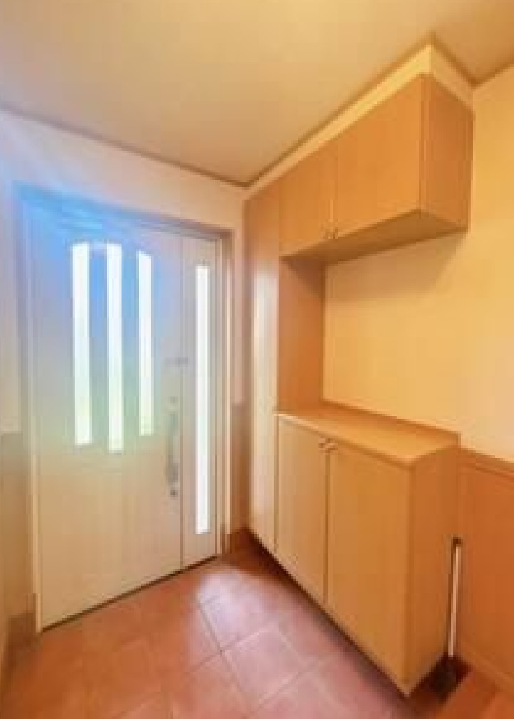 中古戸建　小山市犬塚の玄関