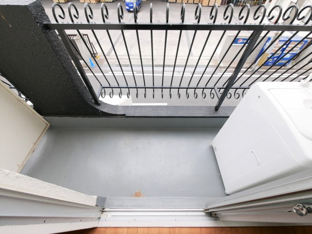 タカイレジデンスのバルコニー