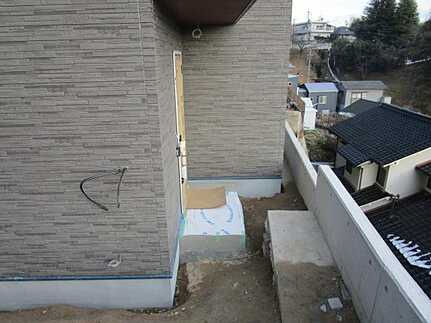 安佐南区上安６丁目のバルコニー