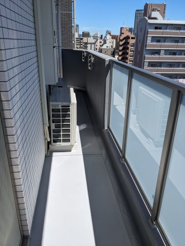 グルーブ神戸元町アリアのバルコニー|モデル住戸901の室内写真です