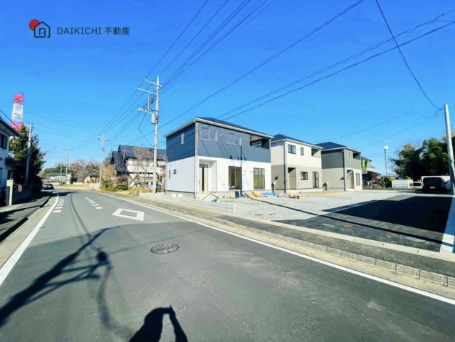 【前面道路含む現地写真】 | 吉見町東野第20　CRADLE GARDEN　新築戸建　全3棟　1号棟