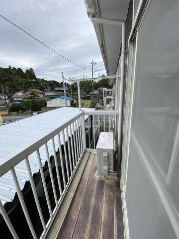 マリンハイツのバルコニー