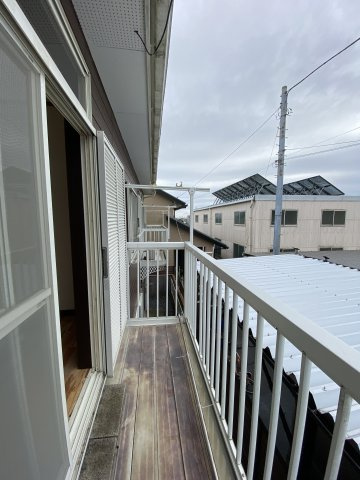 マリンハイツのバルコニー