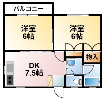 マリンハイツの間取り