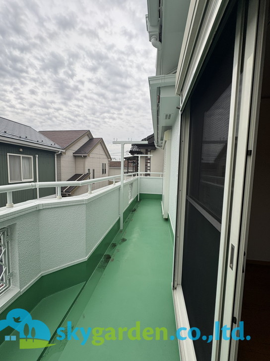 藤沢市円行1丁目　中古戸建のバルコニー