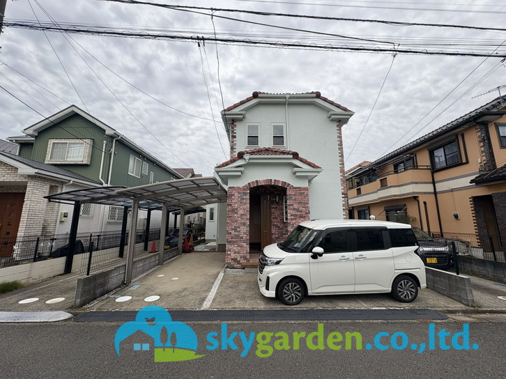 藤沢市円行1丁目　中古戸建の外観|2台駐車可能