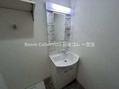 【洗面所】 | Crecia一宮Ⅱ