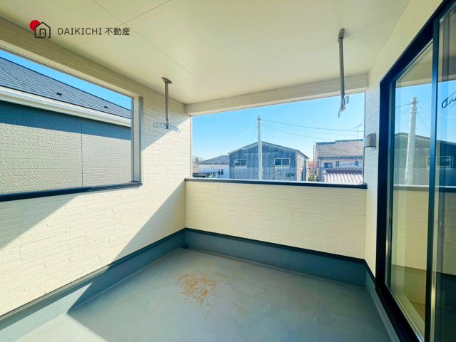 【バルコニー】 | 吉見町東野第20　CRADLE GARDEN　新築戸建　全3棟　2号棟