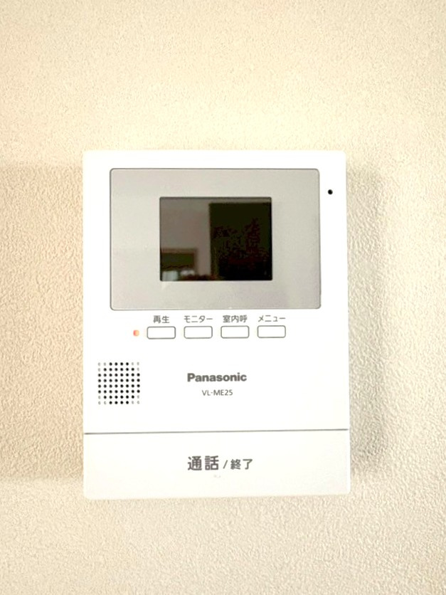 ２０２３年４月完成の築後未入居物件◆小屋裏収納付き３ＬＤＫ◆伏見区羽束師古川町のセキュリティ|TVモニター付きインターフォン