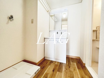 【洗面所】 | セザール不動前 | 洗面台です。