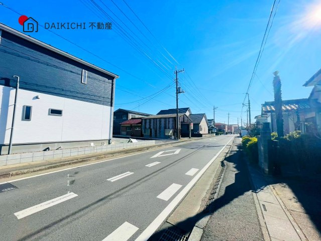 【前面道路含む現地写真】 | 吉見町東野第20　CRADLE GARDEN　新築戸建　全3棟　3号棟