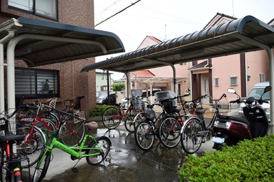 【その他共用部分】 | プラザハイツ二ツ屋E | 駐輪場