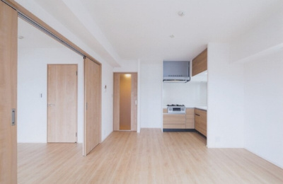 【居間・リビング】 | パルムアベニュー新高円寺 | 11.8帖のきれいなLDK。