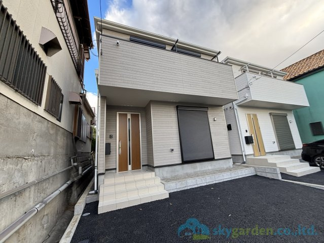 大磯町国府本郷第20　新築戸建　全2棟1号棟の外観