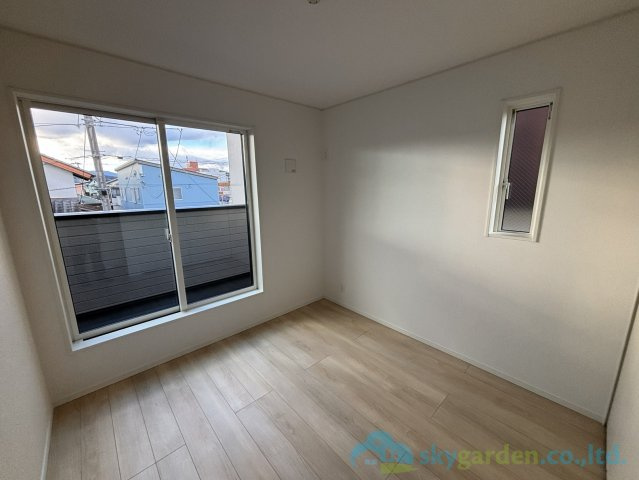 大磯町国府本郷第20　新築戸建　全2棟1号棟の洋室