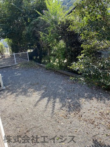 八代市妙見町中古戸建の庭