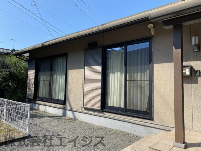 八代市妙見町中古戸建の庭