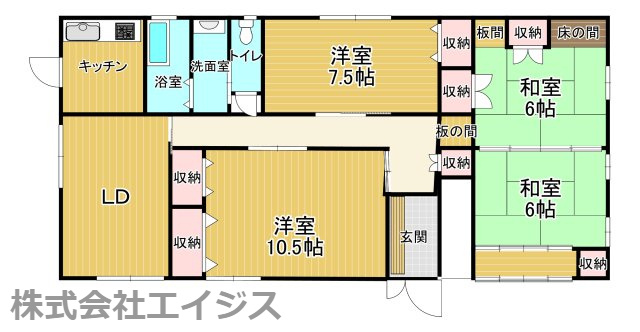 八代市妙見町中古戸建の洋室