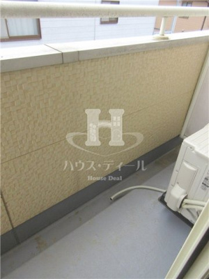 【バルコニー】 | ハイツAI＆K’S | 暖かな日差しのふりそそぐバルコニー