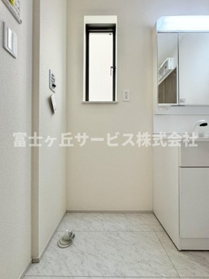 【ランドリースペース】 | 藤枝市天王町2丁目 6期 新築一戸建て | 洗濯機置き場です