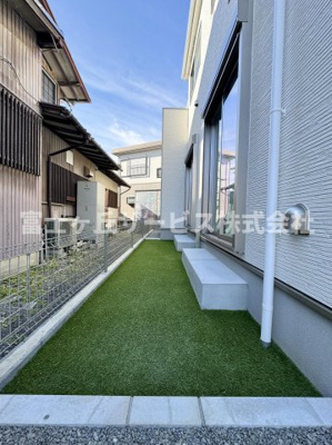 【庭】 | 藤枝市天王町2丁目 6期 新築一戸建て | 庭です