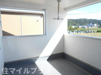 【バルコニー】 | 棚倉町棚倉新築一戸建て3棟 | 陽当たり良好なバルコニーです