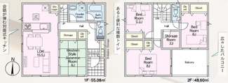 【間取り】 | 棚倉町棚倉新築一戸建て3棟