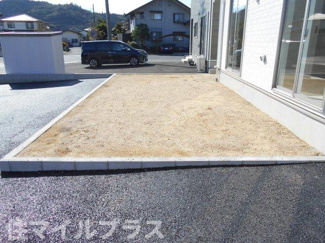 【庭】 | 棚倉町棚倉新築一戸建て3棟 | お庭でゆったりと過ごせます