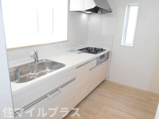 【キッチン】 | 棚倉町棚倉新築一戸建て3棟 | きれいなキッチンです