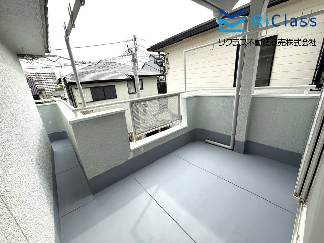 中古戸建　神戸市長田区片山町１丁目10のバルコニー|陽当たり良好なバルコニーです