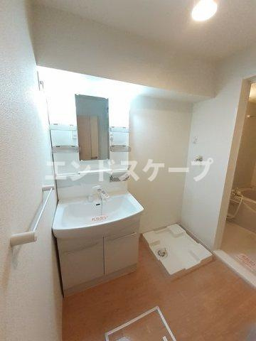 ラ・ルーチェ　棟高　Ⅰの洗面所|高崎、前橋のお部屋探しはエンドスケープまで！お客様の理想お聞かせ下さい♪