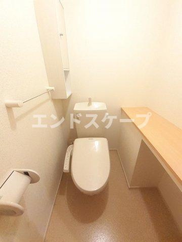 ラ・ルーチェ　棟高　Ⅰのトイレ|高崎、前橋のお部屋探しはエンドスケープまで！お客様の理想お聞かせ下さい♪