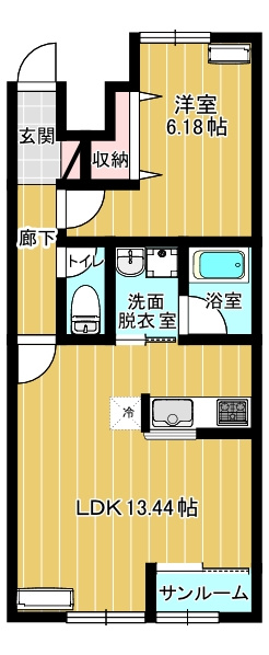 ドゥオの間取り