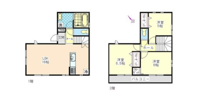 【間取り】 | 稲城押立　新築戸建て