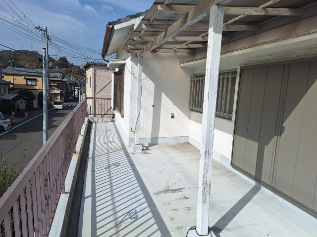 泉南郡岬町深日　中古戸建のバルコニー