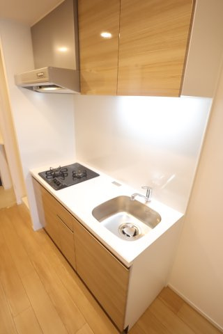 大阪市城東区鴫野東２丁目の賃貸マンションのキッチン