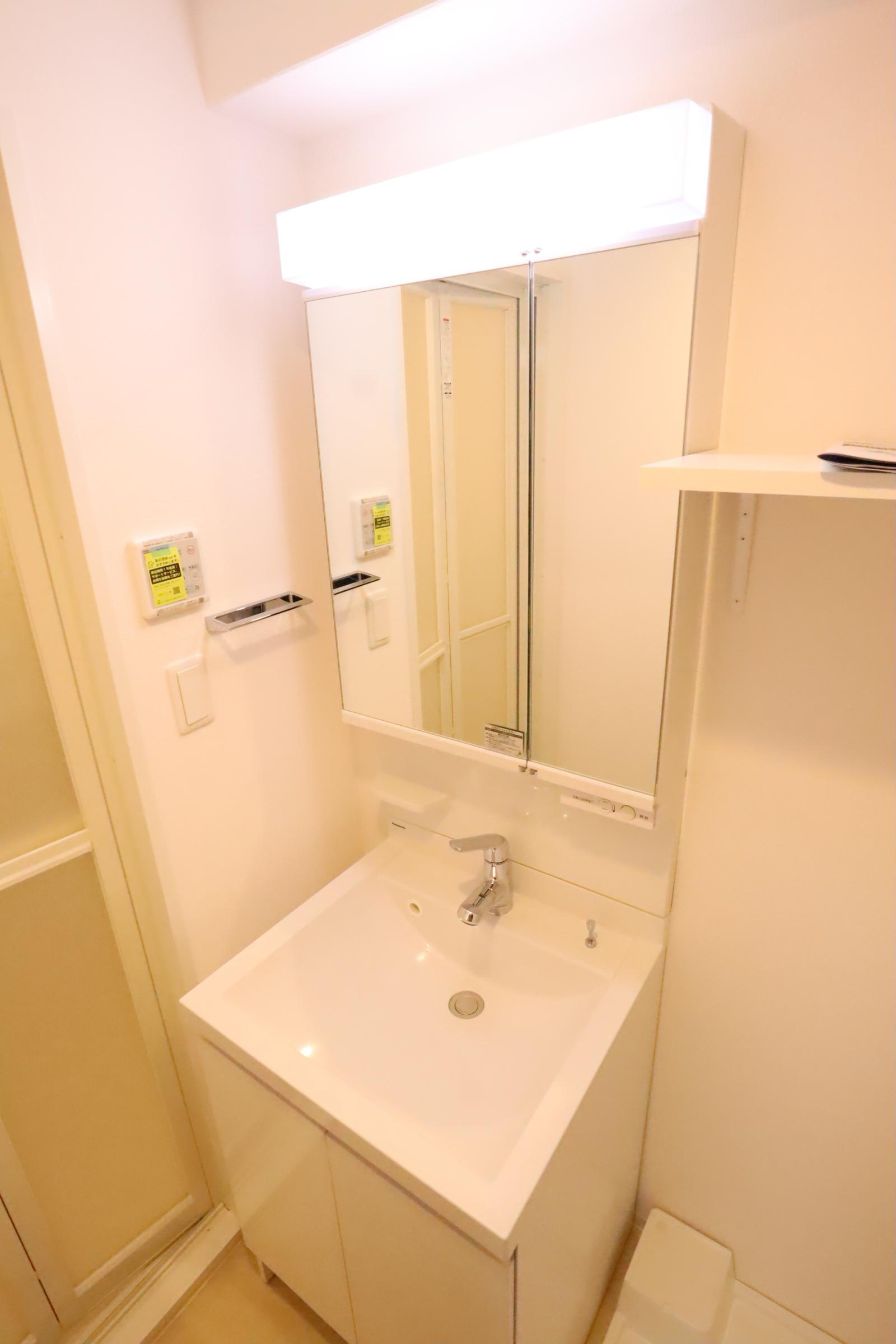 大阪市城東区鴫野東２丁目の賃貸マンションの洗面所