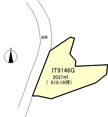 伊東市　富戸の土地図