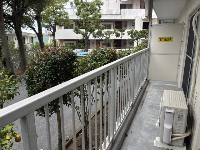 パールハイム宮前平のバルコニー