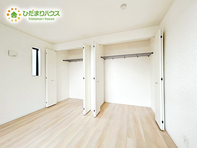 【収納】 | 那珂市瓜連第13　新築戸建　2号棟 | 居室にゆとりが持てる大収納クローゼット付き♪