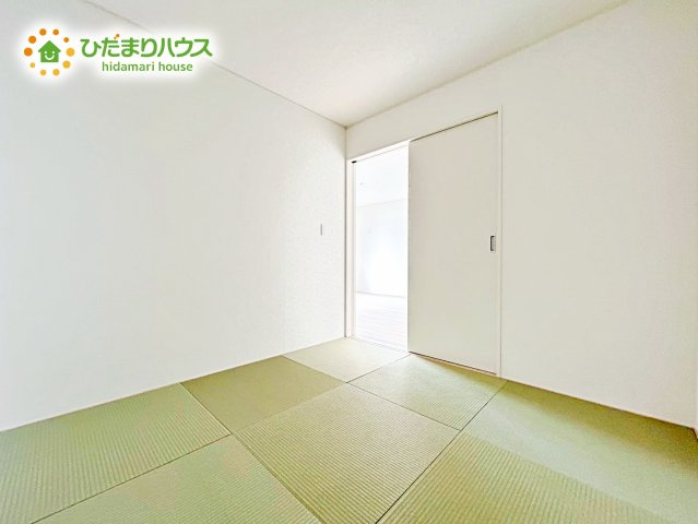 【和室】 | 那珂市瓜連第13　新築戸建　2号棟 | 赤ちゃんスペースや客間など、多彩な用途で使用できる和室☆